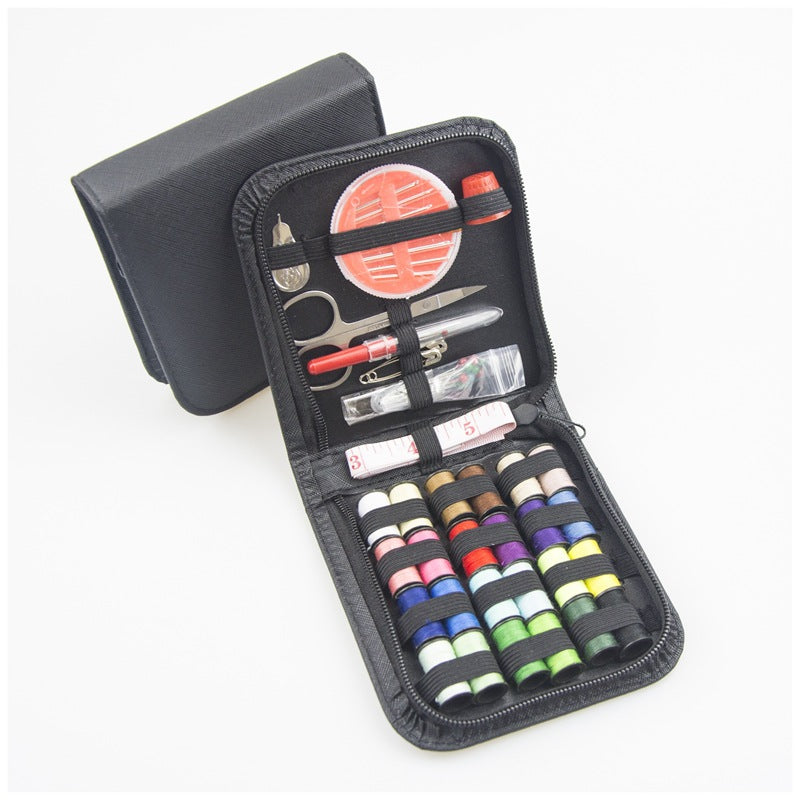 Set de cusut, 67 piese, negru