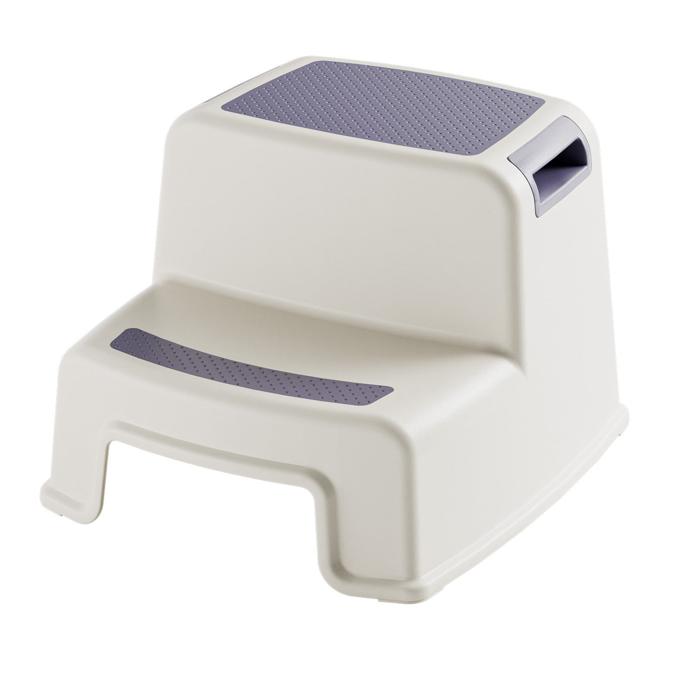 Scaunel înălțător copii în două trepte multifunctional pentru toaletă , baie și bucătărie, Taburet, Scară, Mov