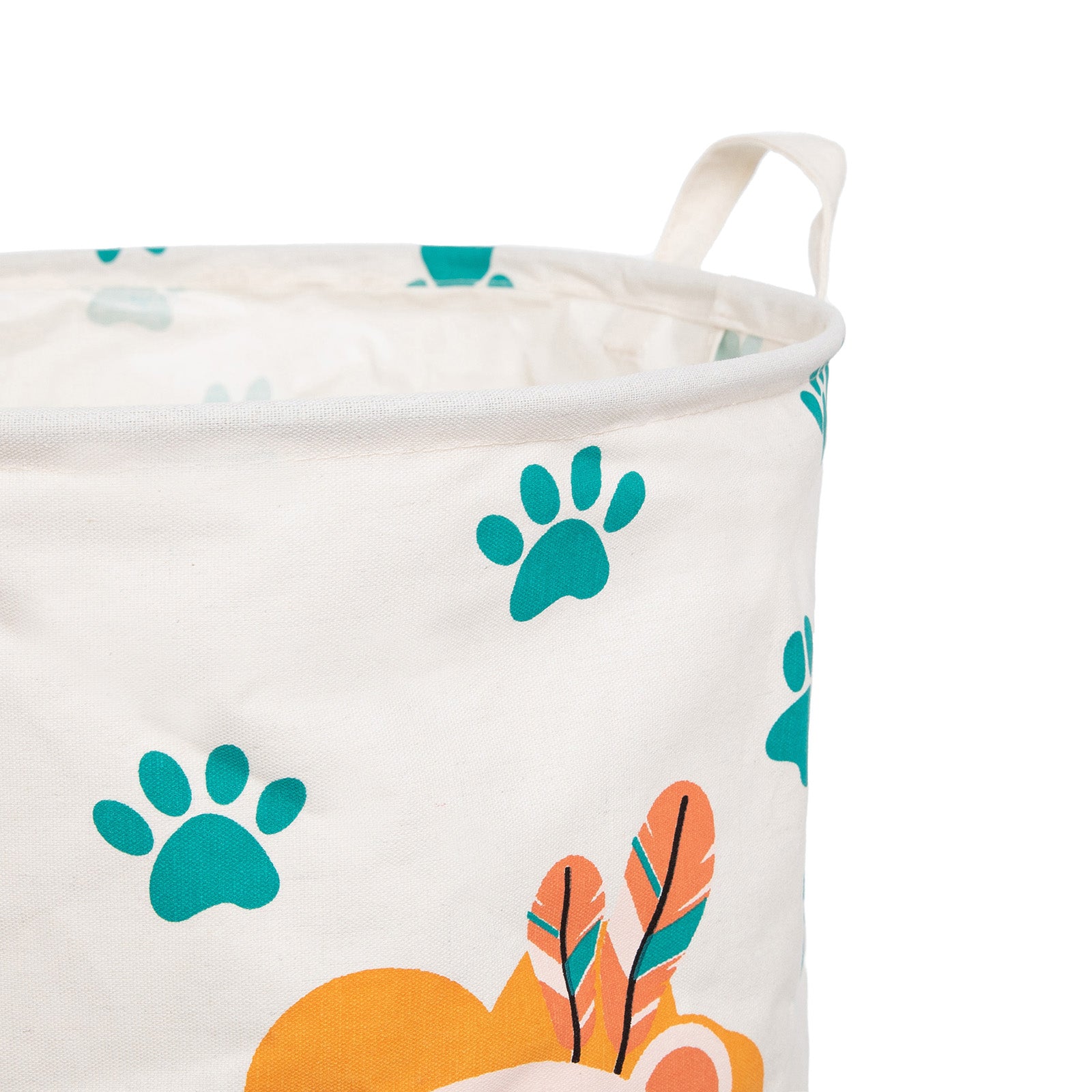 Cos pliabil pentru depozitare jucarii sau haine, 50X40cm, 80 l, Leu