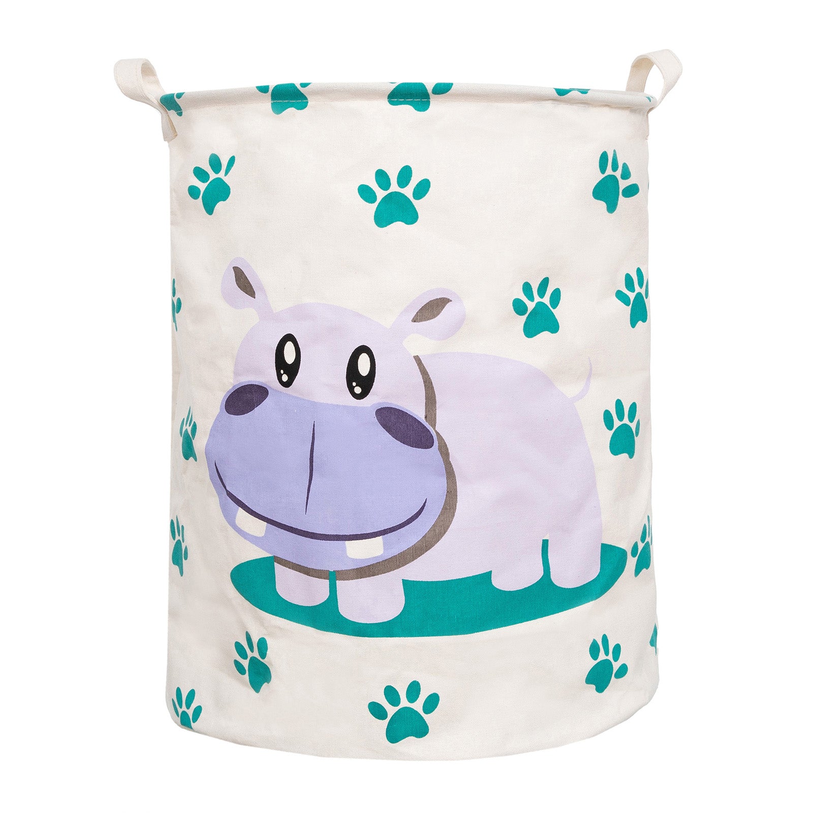 Cos pliabil pentru depozitare jucarii sau haine, DARO®, 50X40cm, 80 l,Hippo