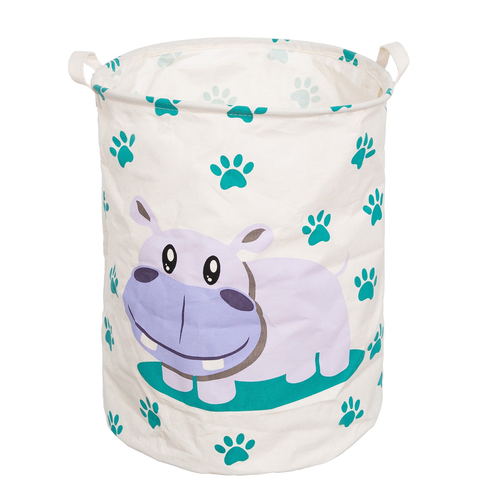 Cos pliabil pentru depozitare jucarii sau haine, DARO®, 50X40cm, 80 l,Hippo