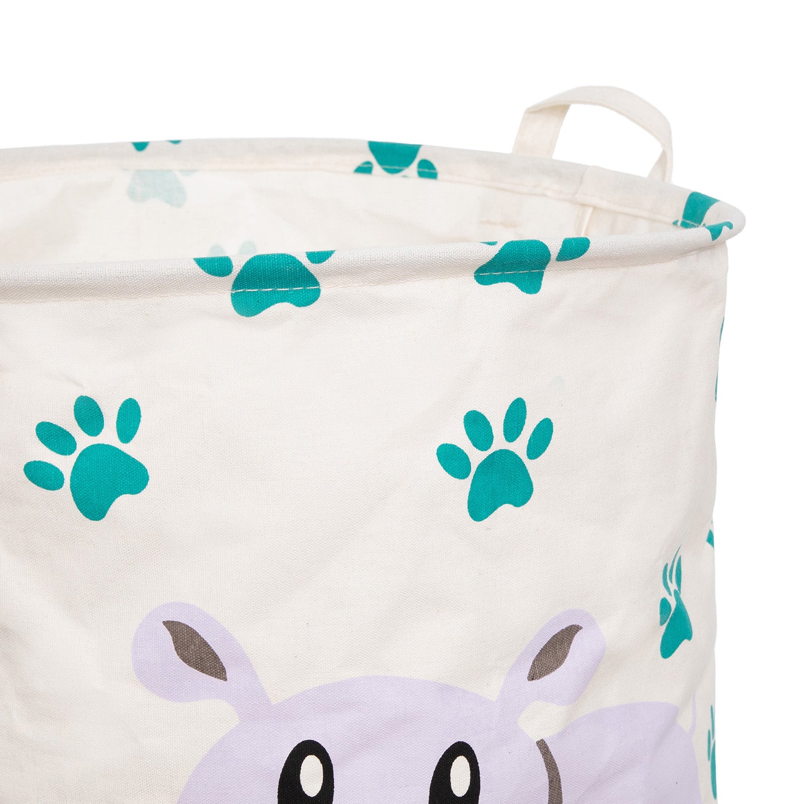 Cos pliabil pentru depozitare jucarii sau haine, DARO®, 50X40cm, 80 l,Hippo