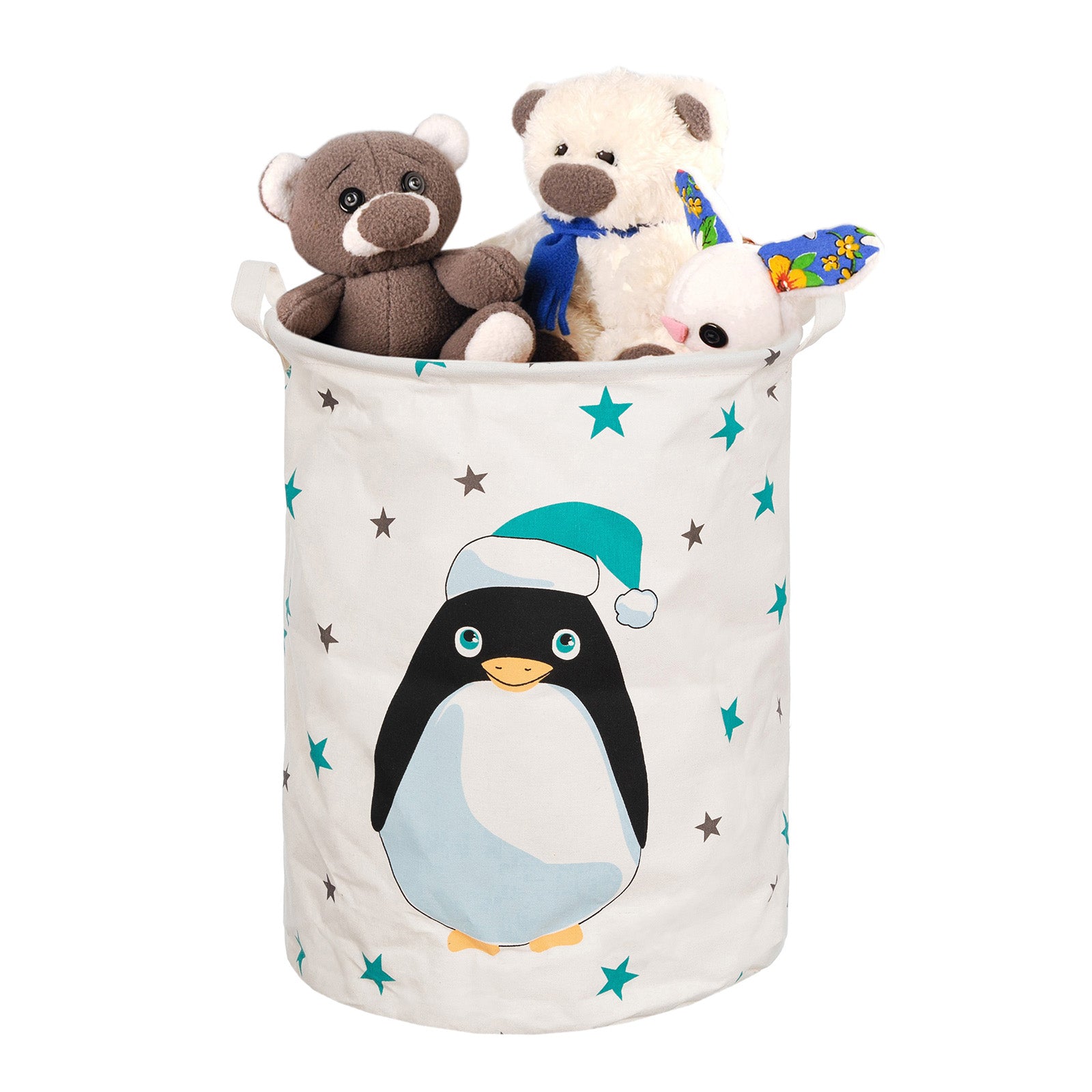 Cos pliabil pentru depozitare jucarii sau haine, 50X40cm, 80 l, Pinguin