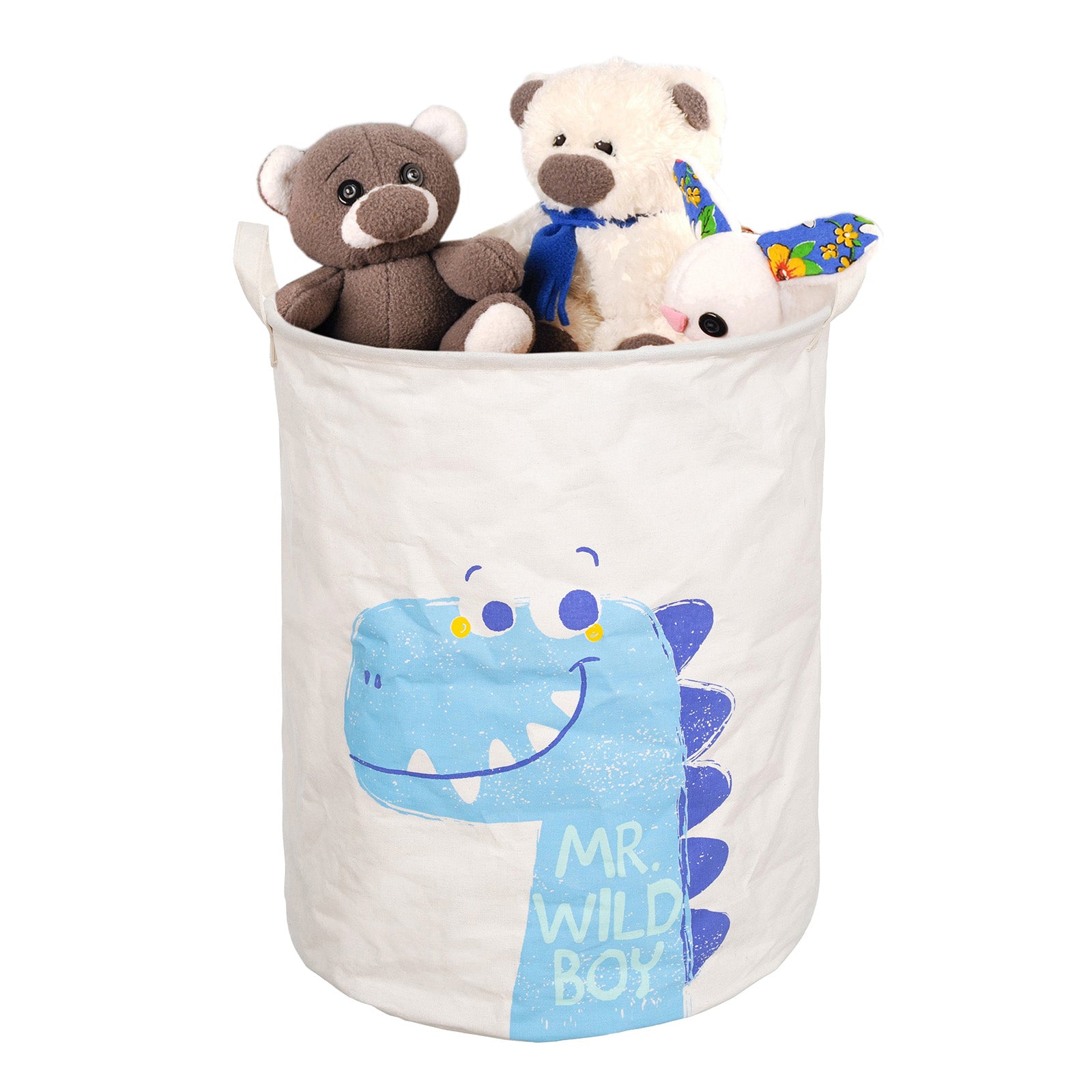 Cos pliabil pentru depozitare jucarii sau haine, DARO®, 50X40cm, 80 l, Dinozaur