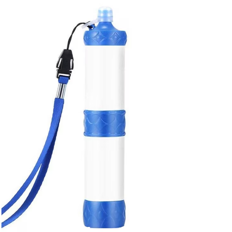 Dispozitiv filtrare apa portabil, filtru apa, tip pai, 99.99% ultra-filtrant, cu adaptor pentru sticla