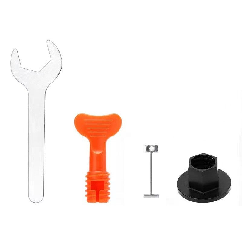 Set 50 tije pentru nivelarea placarilor ceramice, refolosibile, cheie metalica BEE FELT